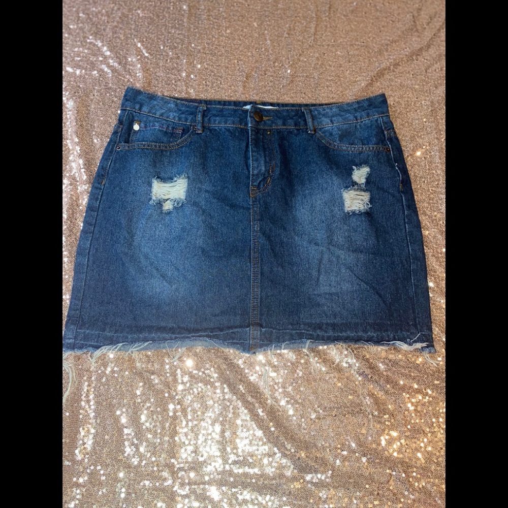 Denim Skirts